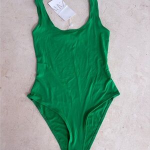 Zara Green Bodysuit